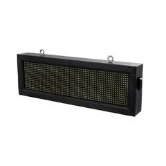 GLOBOSTAR® DISPLAY 90306 Κυλιόμενη Ψηφιακή Επιγραφή 64x16cm P10 Μονής Όψης LED AC 220-240V Αδιάβροχο IP65 Ψυχρό Λευκό 6000K - WiFi Control μέσω FK APP - Αισθητήρας Θερμοκρασίας & Υγρασίας - Μ72 x Π9 x