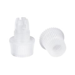 GloboStar® DIY 77562 Επιτοίχιος Στυπιοθλίπτης - Στήριγμα Καλωδίου Φωτιστικού - Φ1.6 x Υ2.3cm - Διάφανο - Πλαστικό - 5 Χρόνια Εγγύηση