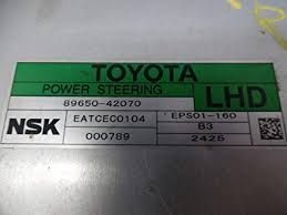  TOYOTA RAV4 Εγκεφαλος τιμονιου (STEERING CONTROL MODULE) 89650-42070-thumb-1