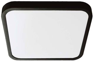 V-TAC Φωτιστικό LED Οροφής 48W 230V 5160lm 360° IP44 420x420x65 Τετράγωνο Ψυχρό Λευκό Μαύρο Σώμα 76501