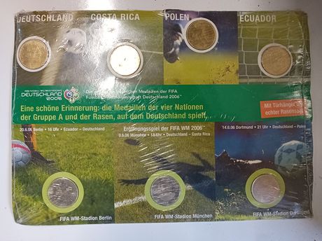 FIFA World Cup Germany 2006 Original Sealed Set Medallions