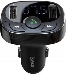 FM Transmitter Baseus Car Charger S-09A Overseas Edition Black