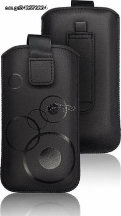 Θήκη κινητού Forcell Deko Sock & Pouch iPhone 8 Plus / XS Max / 11 Pro Max / Galaxy S10+ Black