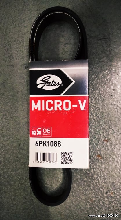6PK1088 GATES Ιμάντας poly-V