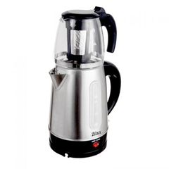 Βραστήρας και Τσαγιέρα ZILAN ZLN3581 TEA MAKER Χωρητικότητα Βραστήρα 1.7 Λίτρα Γυάλινη τσαγιέρα 0.9 Λίτρα Υψηλή ποιότητα Σώμα από ανοξείδωτο ατσάλι και γυάλινο δοχείο τσαγιού Ασύρματο βραστήρα με 360°