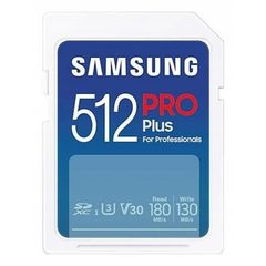 Samsung Pro Plus SDXC 512GB Class 10 U3 V30 UHS-I with USB Reader (MB-SD512SB/WW) (SAMMB-SD512SB-WW)