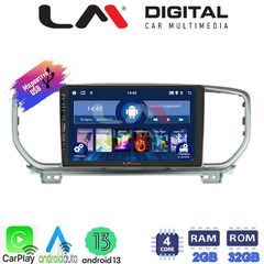 MEGASOUND - LM ZA4938 GPS Οθόνη OEM Multimedia Αυτοκινήτου για KIA SPORTAGE 2019> (CarPlay/AndroidAuto/BT/GPS/WIFI/GPRS)