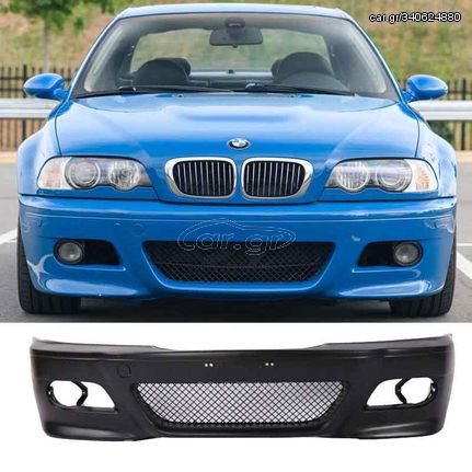 Carro Μπροστινός Προφυλακτήρας Για Bmw 3 E46 98-05 M3 Look Coupe / Carbrio / Sedan / Touring Με Έξτρα Βάσεις