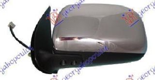 Καθρέπτης Ηλεκτρικός Χρώμιο (Α' Ποιότητα) (Convex Glass) Αριστερός Toyota Hilux 2009-2012