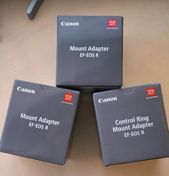Canon adapter EF-EOS R Αντάπτορας Φακού & EF-EOS R Control Ring