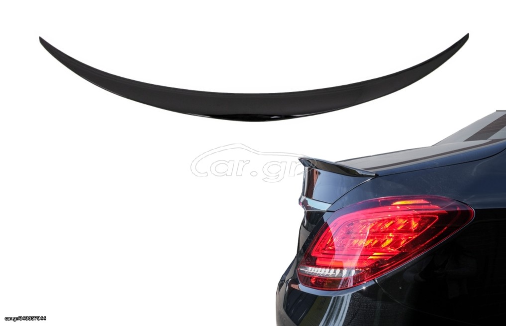 Σπόιλερ για Mercedes C-Class W205 (2014-2020) Shiny Black