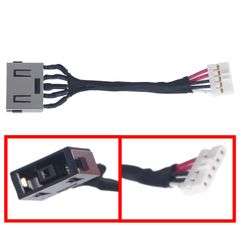 Βύσμα Τροφοδοσίας DC Power Jack Socket για Lenovo IdeaPad Yoga 730-15IKB 81CU 720-15IKB 80X7 730-15IWL 81JS DC30100ZU00 DC301011O00 CIZY5 5C10N67809 8S5C10N67809 5C10Q96435 με καλωδιοταινία 5.2cm 5pin