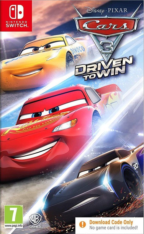 Cars 3: Driven to Win (Code In Box) / Nintendo Switch