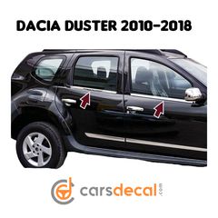 Dacia Duster Νίκελ Διακοσμητικά Παραθύρων
