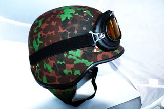 U.S.A Army helmet+Goggles multi Camouflage-thumb-2