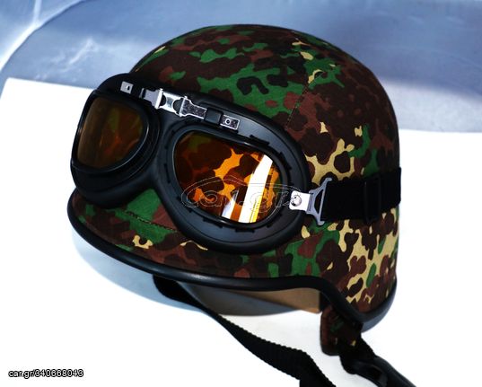 U.S.A Army helmet+Goggles multi Camouflage