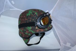 U.S.A Army helmet+Goggles multi Camouflage-thumb-9