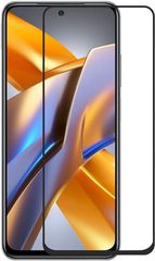 Full Glue Tempered Glass 5D for Xiaomi Poco X6 Pro Black Frame