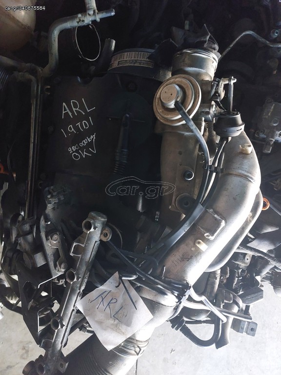 ΚΙΝΗΤΗΡΑΣ ARL 1.9 TDI 150HP ΑΠΟ VW GOLF 4/BORA /SEAT LEON/TOLEDO(1M)