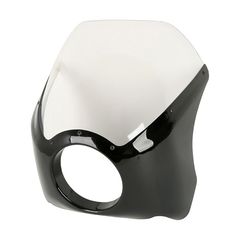 Cafe racer style mini fairing. Black