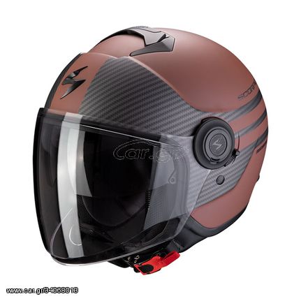 Scorpion Exo-City Moda helmet matte brown/black