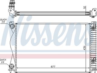 Nissens Ψυγείο, Ψύξη Κινητήρα - 60237A
