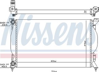 Nissens Ψυγείο, Ψύξη Κινητήρα - 60304A