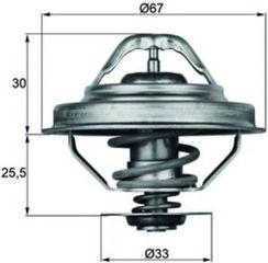 Mahle Θερμοστάτης, Ψυκτικό Υγρό - Tx 28 92D