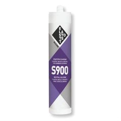 Σιλικόνη ουδέτερη S900 Elastotet 280ml διάφανο