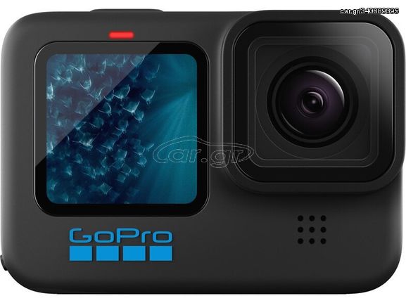 GoPro Hero11 Action Camera 5K Υποβρύχια με WiFi Μαύρη με Οθόνη 2.27"