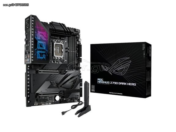 Asus ROG Maximus Z790 Dark Hero Wi-Fi Motherboard ATX με Intel 1700 Socket (90MB1F90-M0EAY0) - Πληρωμή και σε έως 9 δόσεις