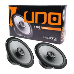 Ηχεία Αυτοκινήτου Hertz Uno X165 6.5" 165mm 55W RMS / 220W Peak 2 Δρόμων Ζευγάρι 2 Τεμάχια