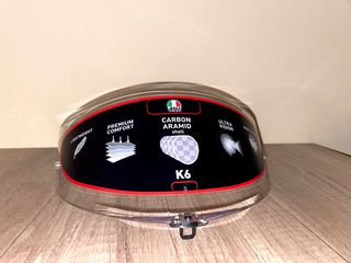 AGV K6 CLEAR VISOR