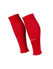 Nike Strike DH6621-657 Leg Sleeves για Επικαλαμίδες Ποδοσφαίρου Κόκκινα