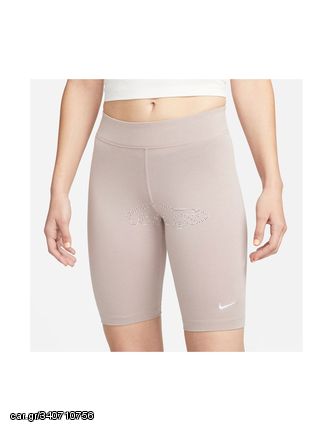 Nike Sportswear Essential Running Γυναικείο Ποδηλατικό Κολάν Ψηλόμεσο Diffused Daupe CZ8526-272