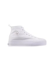 Kappa Viska OC Γυναικεία Flatforms Μποτάκια Λευκά 243208O-1010