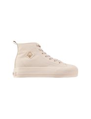 Kappa Viska OC Γυναικεία Flatforms Μποτάκια Μπεζ 243208O-5353