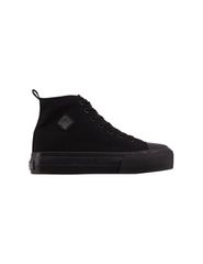Kappa Viska OC Γυναικεία Flatforms Μποτάκια Μαύρα 243208O-1111