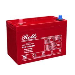 Μπαταρία Rolls S12-116 Agm 12V 116Ah