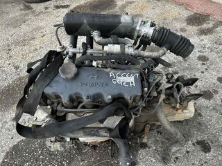 HYUNDAI ACCENT 93'-99' ΚΙΝΗΤΗΡΑΣ ΜΗΧΑΝΗ ΣΑΣΜΑΝ G4EH