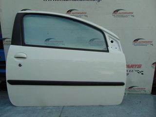 Πόρτα Εμπρός Δεξιά Λευκό PEUGEOT 107 (2006-2011) 2π