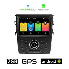 FORD MONDEO CLIMA (μετά το 2013) Android οθόνη αυτοκίνητου 2GB με GPS WI-FI (ηχοσύστημα αφής 9" ιντσών OEM Android Auto Apple Carplay Youtube Playstore MP3 USB Radio Bluetooth Mirrorlink εργοστασιακή,