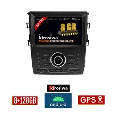 KIROSIWA 8GB + 128GB FORD MONDEO CLIMA (μετά το 2013) Android οθόνη αυτοκίνητου με GPS WI-FI (ηχοσύστημα αφής 9" ιντσών Youtube Playstore MP3 USB Radio Bluetooth Mirrorlink DSP Apple Carplay Andr