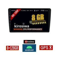 KIROSIWA 8GB + 128GB FORD TRANSIT CUSTOM - TOURNEO CUSTOM (μετά το 2018) Android οθόνη αυτοκίνητου με GPS WI-FI (ηχοσύστημα αφής 10" ιντσών Youtube Playstore MP3 USB Radio Bluetooth Mirrorlink DS