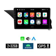 KIROSIWA 2+32GB MERCEDES GLK (2013 - 2017) Android οθόνη αυτοκίνητου 2GB με GPS WI-FI (ηχοσύστημα αφής 9" ιντσών Youtube Playstore MP3 USB Radio Bluetooth Mirrorlink εργοστασιακή, 4x60W, Benz)
