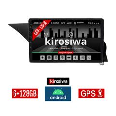 KIROSIWA 6+128GB MERCEDES GLK (2013 - 2017) Android οθόνη αυτοκίνητου 6GB με GPS WI-FI (ηχοσύστημα αφής 9" ιντσών Youtube Playstore MP3 USB Radio Bluetooth Mirrorlink DSP Apple Carplay Android Auto 4x