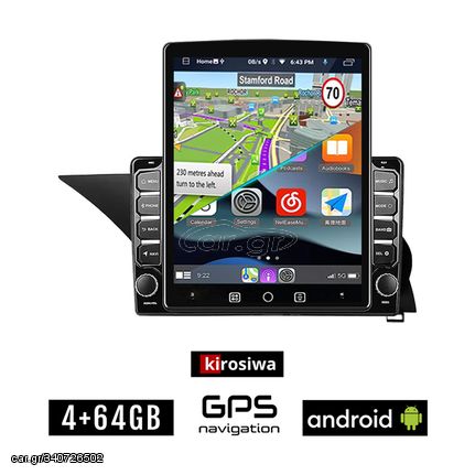 KIROSIWA MERCEDES GLK (2013 - 2017) Android οθόνη αυτοκίνητου 4GB με GPS WI-FI (ηχοσύστημα αφής 9.7" ιντσών Youtube Playstore MP3 USB Radio 4+64GB Bluetooth Mirrorlink εργοστασιακή, 4x60W, BENZ)