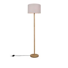 Φωτιστικό Δαπέδου Retro Trio Lighting Korba 401200101 Ξύλο