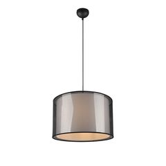 Φωτιστικό Κρεμαστό Trio Lighting Burton 311400132 Μαύρο - Λευκό