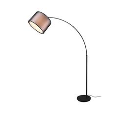 Φωτιστικό Δαπέδου Trio Lighting Burton 411490132 Μαύρο - Λευκό